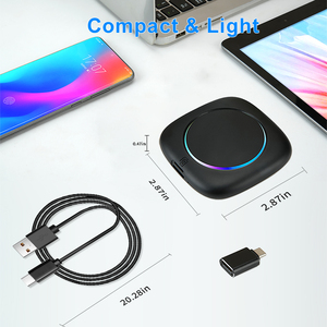 4G + 64GB Xe Chơi Hộp Android Tự Động Phụ Kiện Xe Hơi Ai Đài Phát Thanh Carplay Adapter Android 11 Android Tự Động Carplay - Product Image 6