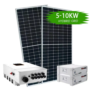 Inversor <span class=keywords><strong>Solar</strong></span> Híbrido de <span class=keywords><strong>5kW</strong></span> con Controlador MPPT y WiFi para Uso Doméstico, Batería de Iones de Litio y Silicio Policristalino - Product Image 3