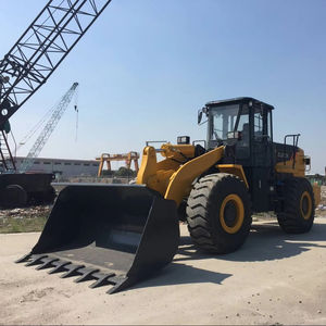 5 Ton pemuat roda hidrolik 4*4 Diesel <span class=keywords><strong>Loader</strong></span> ZL50CN <span class=keywords><strong>3cbm</strong></span> ember muatan depan 162kw merek teratas Tiongkok - Product Image 2