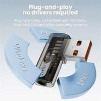 Adaptateur USB 90 degrés vers 3,5 mm, mâle vers femelle, réversible, convertisseur audio pour casque USB, faible bruit, 24 bits/96 kHz, dongle audio USB