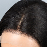 Pelucas de Cabello Vietnamita 12A, Pelucas Bob Lisas SDD, 10, 12, 14 Pulgadas, Negro Natural, Cabello Humano 100%, Venta al Por Mayor de Fábrica