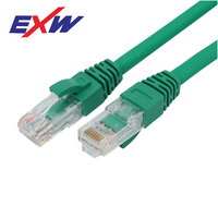 Cable de datos flexible Cat6 SFTP U/FTP con conector RJ45 de 5M, 7.5M, 10M para fábrica