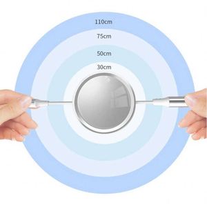 Câble de charge rétractable triple port en silicone plat pour appareils Micro et USB-C – Cadeau promotionnel idéal pour les voyages - Product Image 4