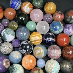 Sphère de pierre de guérison en cristal naturel en gros boule de cristal sphère de <span class=keywords><strong>quartz</strong></span> clair pour la guérison - Product Image 2