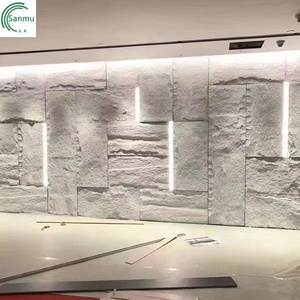 Usine directement fournir facile à installer PU Faux <span class=keywords><strong>pierre</strong></span> polyuréthane pour revêtement mural <span class=keywords><strong>intérieur</strong></span> décoratif - Product Image 6
