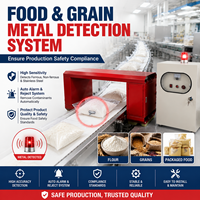 Détecteur de métaux pour convoyeurs, machine d'inspection haute sensibilité pour la ligne de production de transformation alimentaire