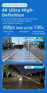 Grabadora de Ciclismo para Capturar Momentos de Carrera, Impermeable, Antivibración, Cámara de Ciclismo 4K Ultra HD, Comparte con Amigos - Product Image 6
