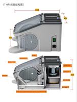 Aspirateur de laboratoire dentaire boîte à poussière collecteur de poussière machine à tirer la poussière dentaire