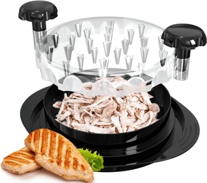 Desmenuzador de Pollo de Plástico Ecológico 2024, Herramienta Grande para Desmenuzar Pechuga de Pollo, Máquina Desmenuzadora de Carne con Mango Giratorio para Cerdo y Res - Product Image 1