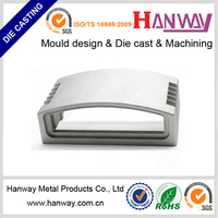 Radiateur de dissipateur thermique pour boîtier de machine de phare LED, accessoire automobile en aluminium moulé sous pression OEM, le plus vendu, Guangdong HW13-90342