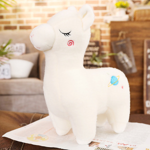 2019 fabrik preis förderung kawaii bunte alpaka plüsch weichen spielzeug geschenk - Product Image 3