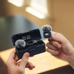 Jhddji MIC 3ขยายเวลาการทำงานและชาร์จเร็วน้ำหนักเบาและง่ายต่อการรวม <span class=keywords><strong>timecode</strong></span> สำหรับลำโพง edite ไร้รอยต่อ - Product Image 2