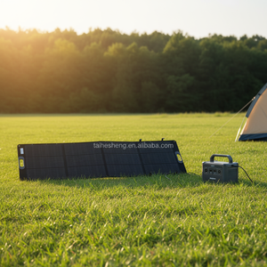 200 <strong>Watt</strong> Portable Grey Foldable <strong>Solar</strong> <strong>Panel</strong> with High Efficiency Conversion for Outdoor Battery Camping - Product Image 6