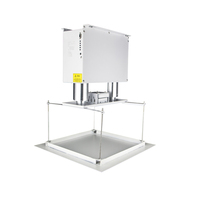 Elevador de Altura para Altavoces de Techo, Soporte de Proyector de Techo, Equipo Eléctrico Oculto, Elevador de Proyector Motorizado de Doble Columna