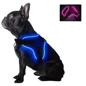Arnés para Perro con Luces LED, Antitirones, Reflectante, Transpirable, Resistente, Grande, para Entrenamiento, Táctico, de Servicio, Personalizado, Ecológico - Product Image 1