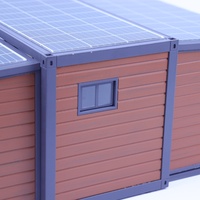 ODM OEM personnalisation haut de gamme maison préfabriquée en conteneur maison mobile préfabriquée petite maison mini modèle construction rapide portable mobile