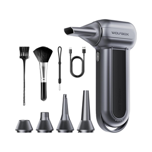 WOLFBOX MF100 Air Duster 150000RPM พลังแรงสูงพิเศษไร้สายแบบชาร์จไฟได้มอเตอร์ไร้แปรงถ่านปรับได้ 3 ระดับฝุ่น - Product Image 1