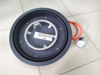D420mm système de brûleur de foyer complet rond/foyer/brûleur au propane brasers