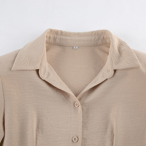 <span class=keywords><strong>Robe</strong></span> sexy de printemps à manches longues, <span class=keywords><strong>robe</strong></span> <span class=keywords><strong>kaki</strong></span> pour les vacances, <span class=keywords><strong>robe</strong></span> élégante et stylée, <span class=keywords><strong>robe</strong></span> <span class=keywords><strong>moulante</strong></span> plissée - Product Image 5