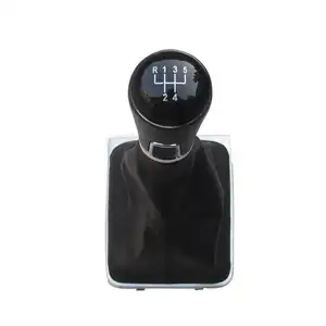 QSF Car Parts Shift Gear Knob With Chrome Frame For PASSAT B7 CC 2011-2015 OEM 3AA 711 113A