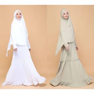 Best Selling Abaya Muslim Dress Hijab Long Sleeve Maxi Islamic Jilbab Arab Dubai Gowns For Women