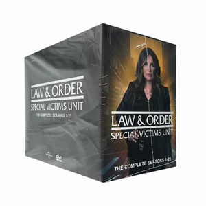 Ley y orden Unidad de Víctimas Especiales Temporada 1-25 Box Set 115 discos Fábrica Venta al por mayor Venta caliente Películas en DVD Serie de TV Envío gratis - Product Image 1