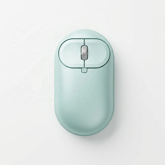 UV Printed 3D Wireless Mouse 2.4G Rechargeable Cartoon Cat Bow Design Slim Optical Mouse for Office Home PC Laptop Gift