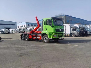 Usine coût SHACMAN 6x4 6x6 hors route 15m3 crochet bras <span class=keywords><strong>camion</strong></span> à ordures 18T corps balayé collecteur d'ordures <span class=keywords><strong>20m3</strong></span> crochet ascenseur <span class=keywords><strong>camion</strong></span> à ordures - Product Image 5