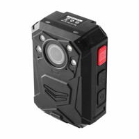 Caméra portable sans fil à porter sur le corps avec fonction étanche, vision nocturne, GPS et écran LCD de 2 pouces