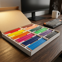 Ensemble de crayons de couleur