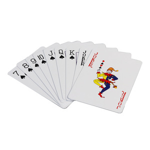 Baraja <span class=keywords><strong>de</strong></span> <span class=keywords><strong>cartas</strong></span> <span class=keywords><strong>de</strong></span> papel <span class=keywords><strong>doble</strong></span> personalizada, gama alta, baraja <span class=keywords><strong>de</strong></span> póker <span class=keywords><strong>de</strong></span> 4 colores - Product Image 6