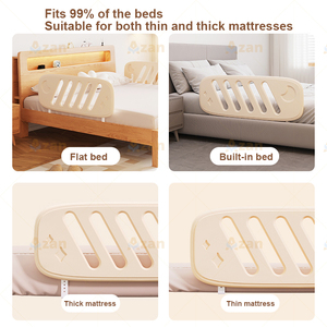 <span class=keywords><strong>Barrière</strong></span> de sécurité portable pour <span class=keywords><strong>lit</strong></span> d'enfant, <span class=keywords><strong>bébé</strong></span> ou tout-petit, longueur 81 ou 118 cm - Product Image 4