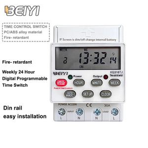 Interruptor de control de tiempo popular universal de Vietnam 30amp 220V 24hrs AC interruptor de control de sincronización inteligente - Product Image 1