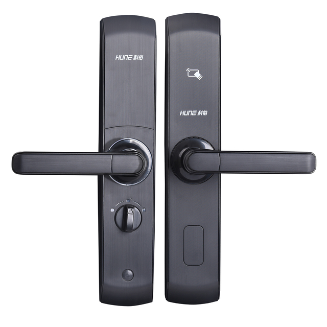 HUNE Fashionable New Hotel Room Door Lock Smart Lock System Hotel Rfid Door Lock
