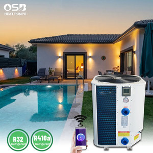 Chauffe-piscine Pompe à chaleur 35 kW Sans réservoir Autonome Haute efficacité Économie d'énergie Triphasé - Product Image 1