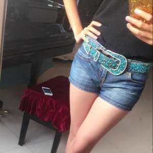 Nuova Cintura TUFFGIRL per <span class=keywords><strong>Donna</strong></span>, Moda con Strass e Pietre, Stile Western, Versatile per Jeans - Product Image 5