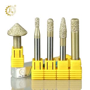 Настраиваемые OEM/ODM фрезы для камня, инструменты с ЧПУ, алмазные гравировальные насадки для гранита, вакуумно-паяные алмазные боры для бетона и камня - Product Image 5