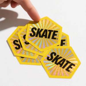 Autocollants personnalisés avec logo imprimé, étanches, à découpe numérique, en vinyle, pour ordinateur portable, promotionnels, avec motifs de dessins animés et d'anime - Product Image 4