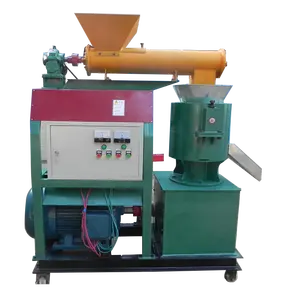 Prensa de pellets utilizada en madera y máquina de pellets de alimentación