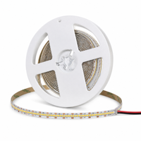 Bande LED OEM 24V 2025 420 LED/m 10mm 3000K Blanc Chaud Ra80 IP20 Télécommande Dimmable Longueur Personnalisée Rouleau de 5m