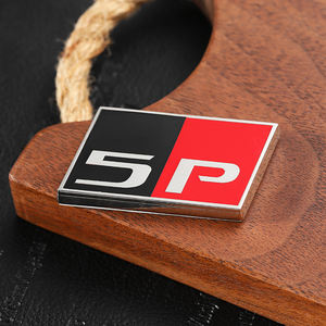 Proveedor de fábrica Etiqueta adhesiva metálica plateada Insignia de parrilla de coche Emblemas de coche esmaltados Carta 3D Ally Insignia de metal Emblema - Product Image 6