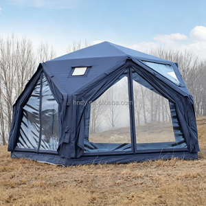Nuovissima <span class=keywords><strong>Tenda</strong></span> Gonfiabile Integrata a Tre Camere da Letto per <span class=keywords><strong>Campeggio</strong></span> <span class=keywords><strong>Familiare</strong></span> All'aperto Quattro Stagioni - Product Image 2