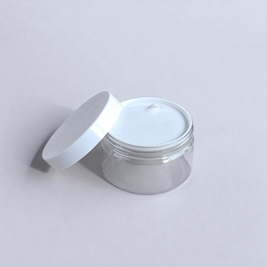 Tarros de Crema PET Transparentes Directo de Fábrica, Envases Cosméticos, Tarros de Plástico para Crema Corporal y Exfoliante, Envases Personalizados - Product Image 1