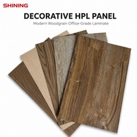 Panneau mural décoratif en stratifié haute pression, résistant à l'humidité, durable, pour décoration intérieure, couleur personnalisée