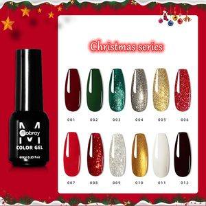 Marques privées Mobray Nail Factory Supplies Ensemble de vernis à ongles en gel Boîte OEM Vernis à ongles en gel personnalisé Boîte Longue durée Application facile - Product Image 2