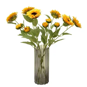 SONNENBLUME Bestattungs blumen für Home Wedding Dekorative Blumen HOHE QUALITÄT