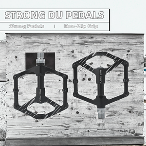 Pédale ultralégère en alliage d'aluminium haute résistance à double roulement DU 6-Bearing pour vélos de route, de montagne, de croisière et pliants - KRSEC K99 - Product Image 2