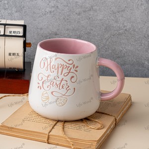 <span class=keywords><strong>Tasse</strong></span> d'eau rose et mignonne de cadeaux de <span class=keywords><strong>tasse</strong></span> en céramique de graffiti pour la petite amie et la maman - Product Image 6