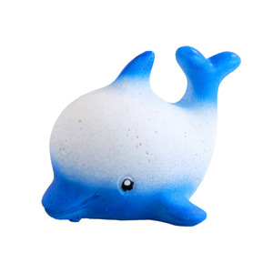 Figurita de delfín de resina, mini adorno para decoración de acuario, estilo suave, decoración de animales mediterráneos - Product Image 4
