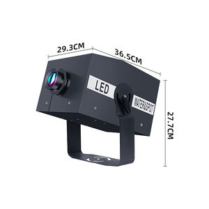 SHTX 3D Water Fluwing Effect lâmpada led cor Água Ondulação lâmpada Impermeável 400W Água Ondulado Padrão de Luz 500w <span class=keywords><strong>zoom</strong></span> projetor luz - Product Image 2